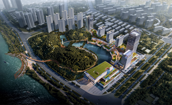 湖南省母山办公区概念规划